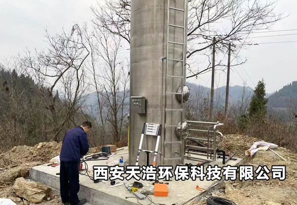 農村飲用水一體化凈水設備安裝調試